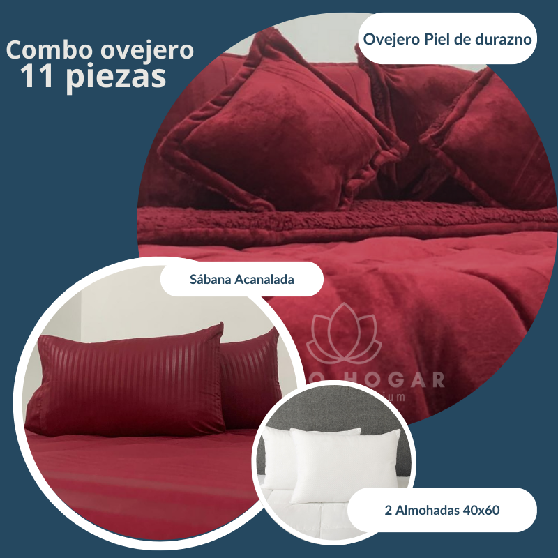 Súper combo 11 Piezas - Piel durazno Ovejero