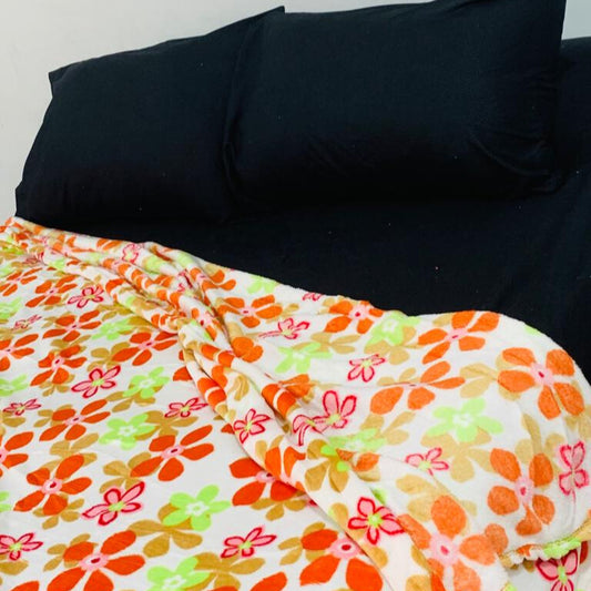 Cobija piel de durazno estampada - DC14