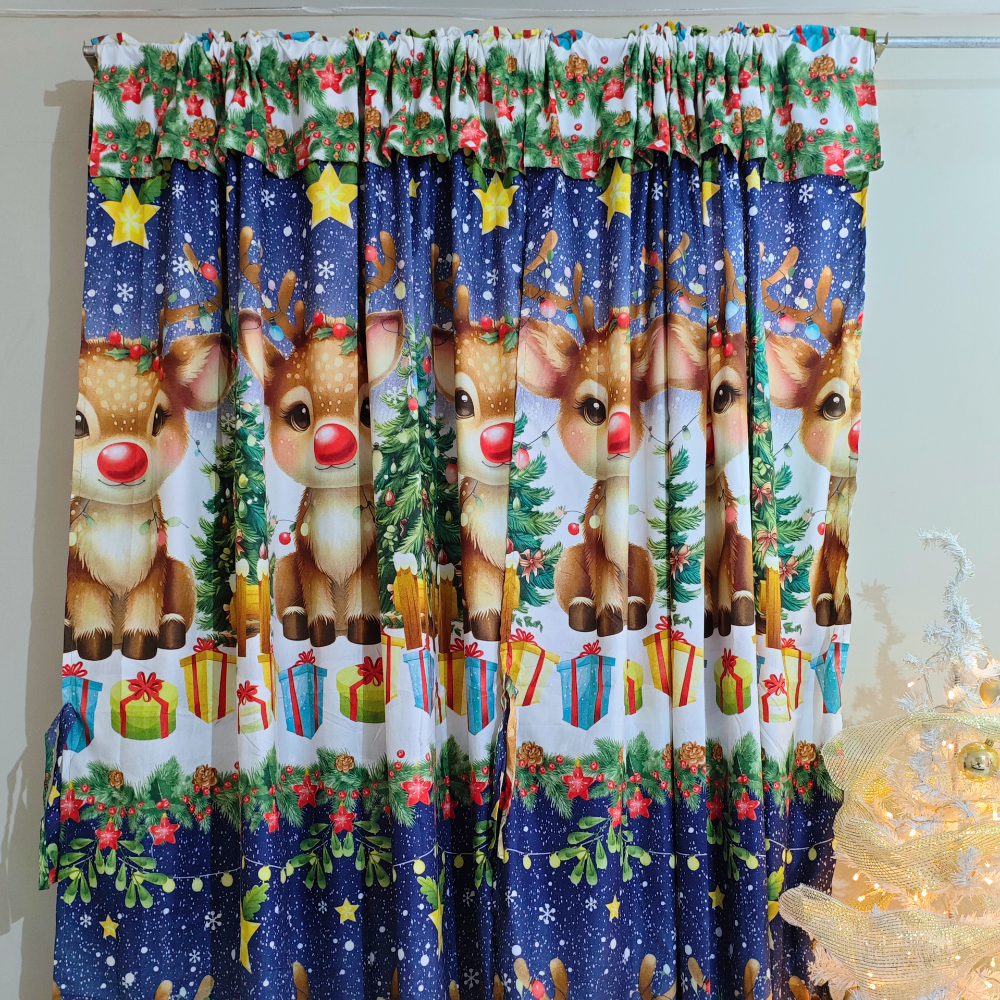 Cortina Yacard Navideña