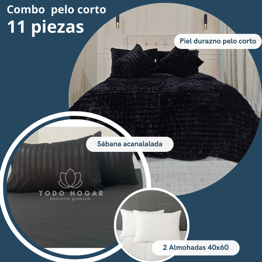 Súper combo 11 Piezas - Pelo Corto Cuadros