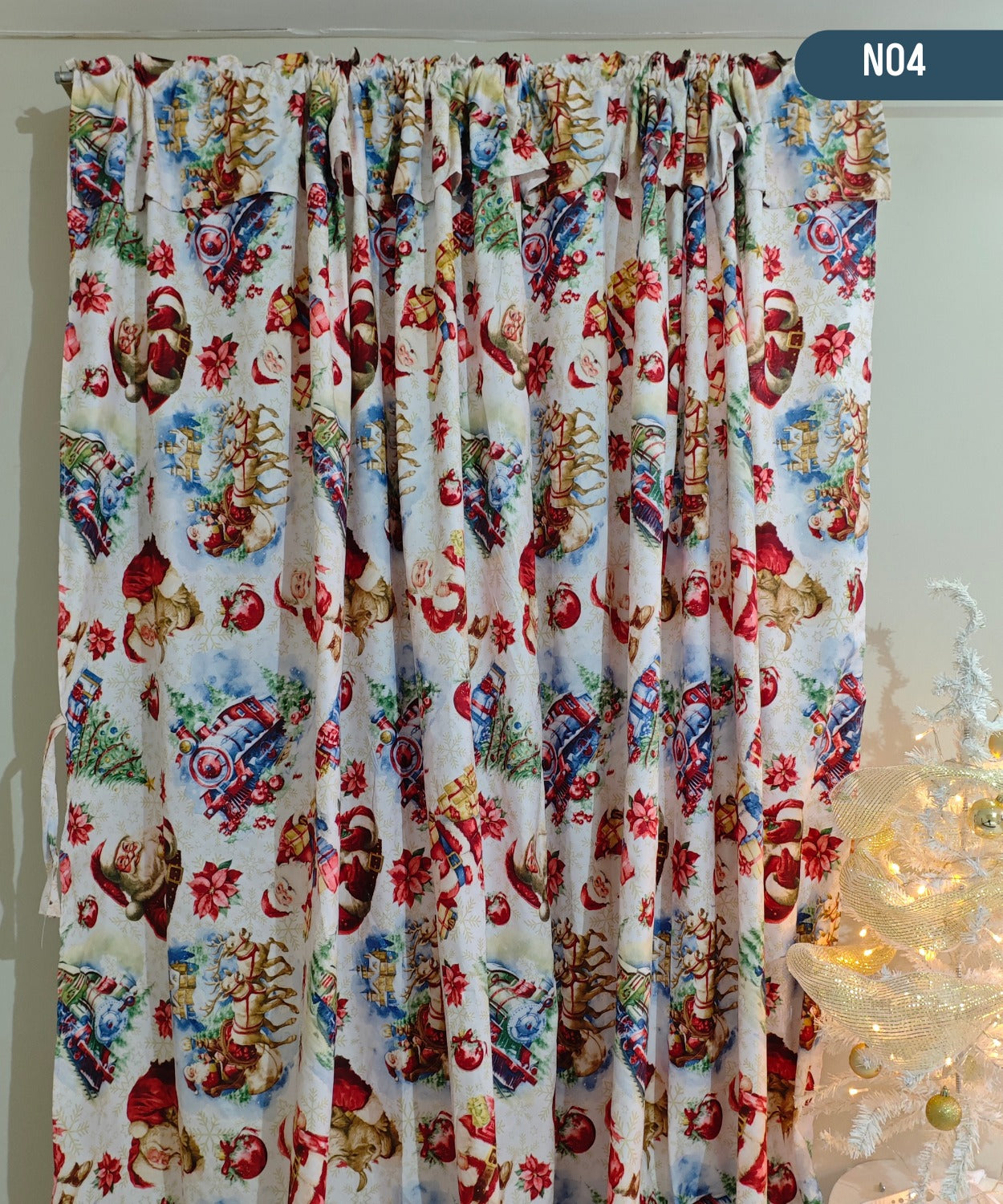 Cortina Yacard Navideña