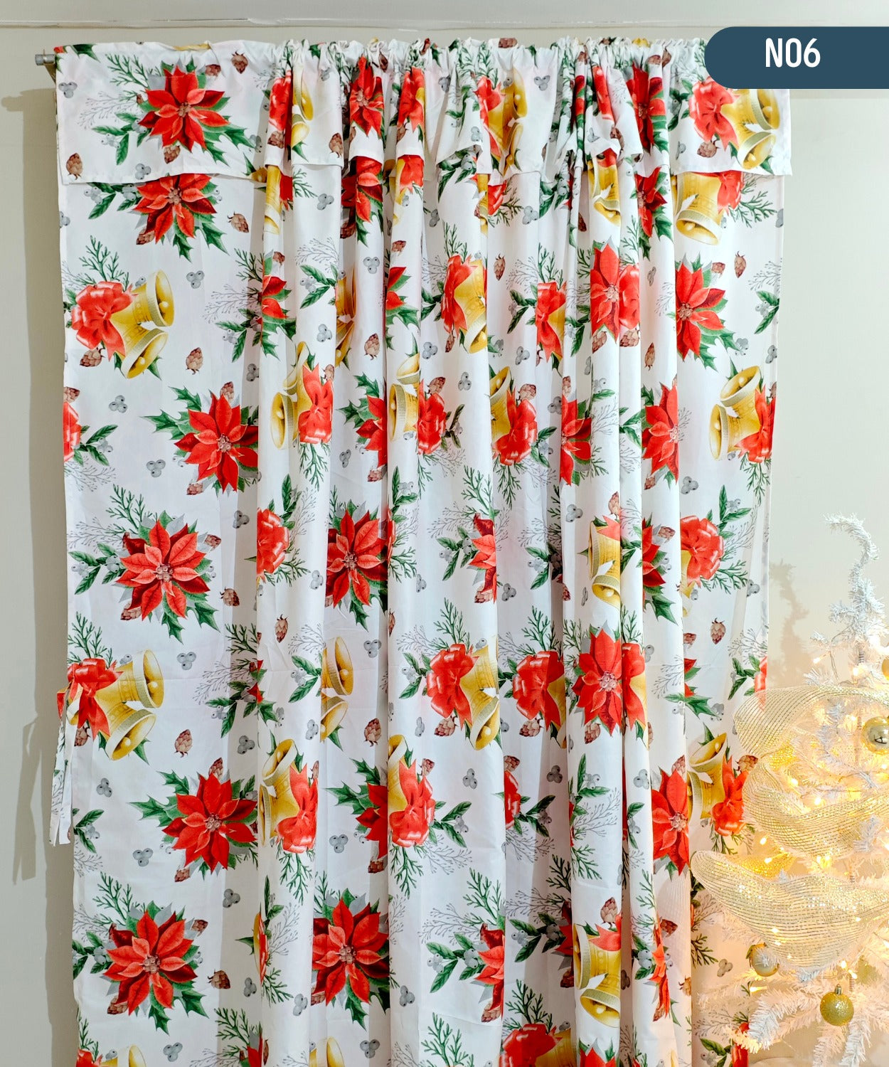 Cortina Yacard Navideña