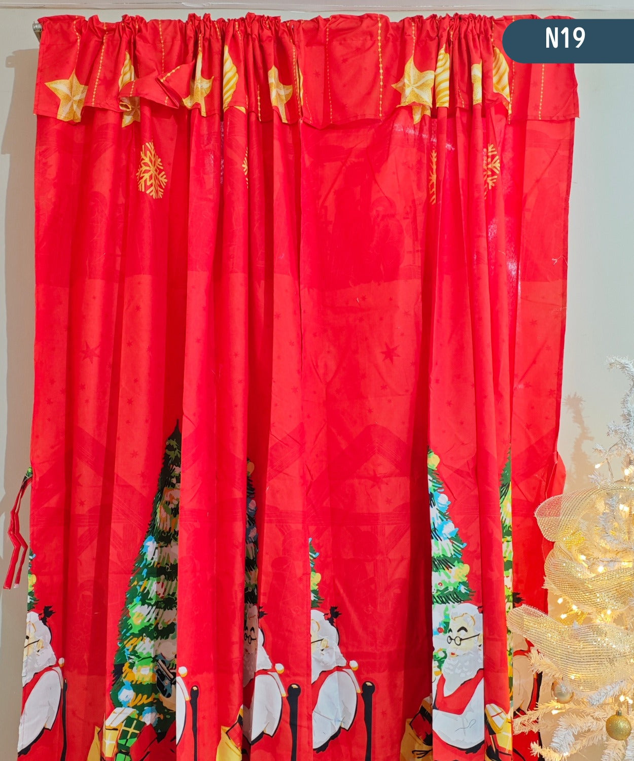 Cortina Yacard Navideña